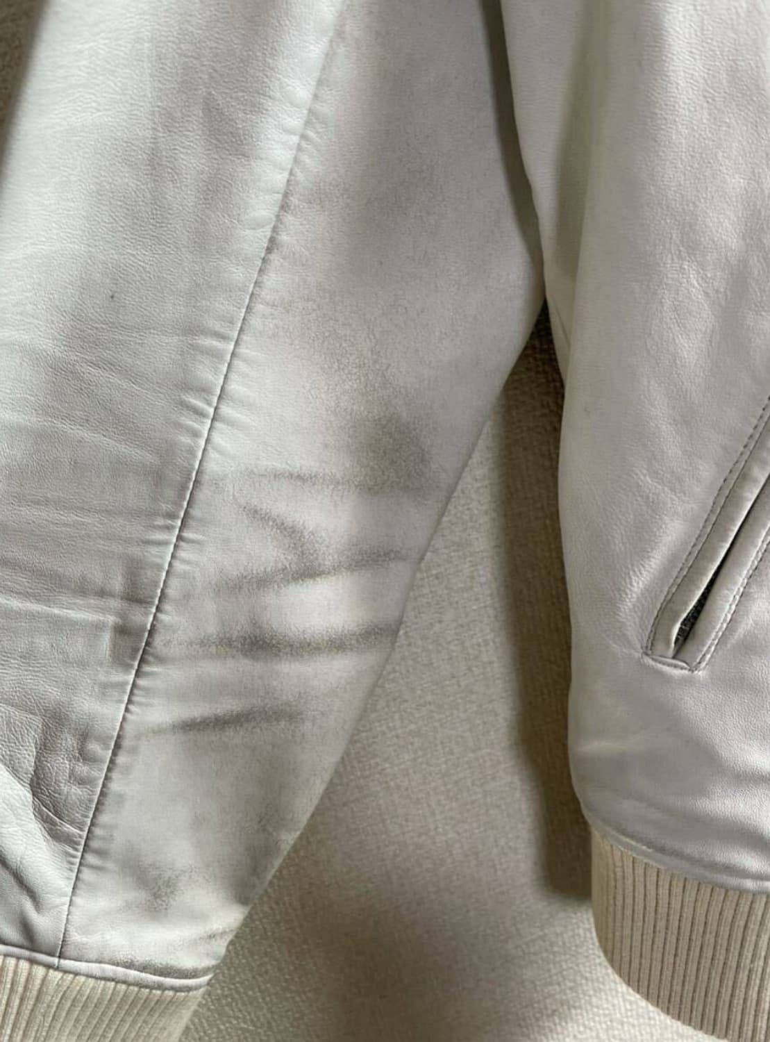 Lithium homme 램스킨 무톤 칼라 자켓 상품이미지4