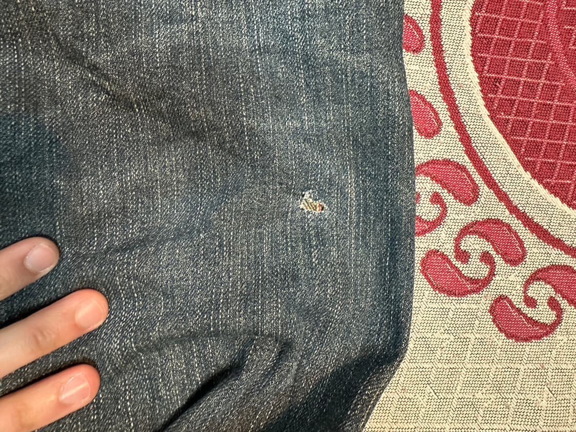 Edwin 505zx 오렌지탭 셀비지 데님 상품이미지10