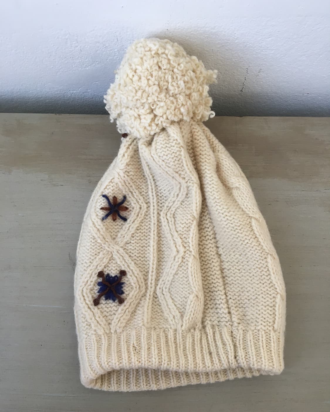  stitch point pom knit beanie 상품이미지4