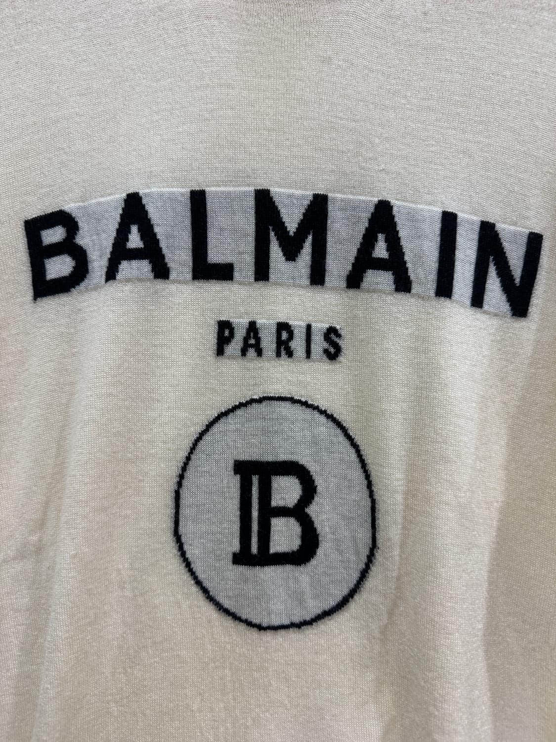 발망 로고 니트 아이보리 L 매장판 상품이미지3