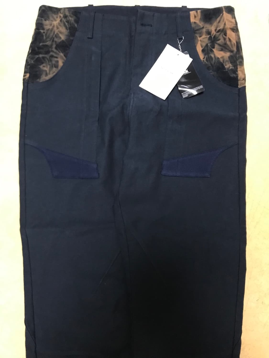 키드밀리 브랜드 누피크 네이비 바지 mixed trouser  상품이미지3