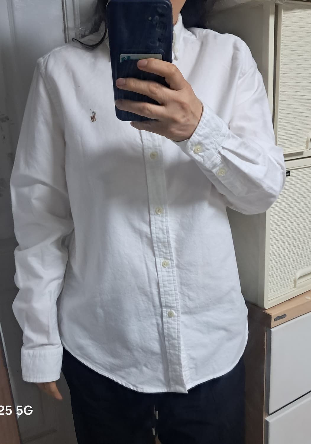 폴로 랄프로렌 클래식핏 옥스퍼드 셔츠 18-20, 남성 S, 여성 상품이미지10