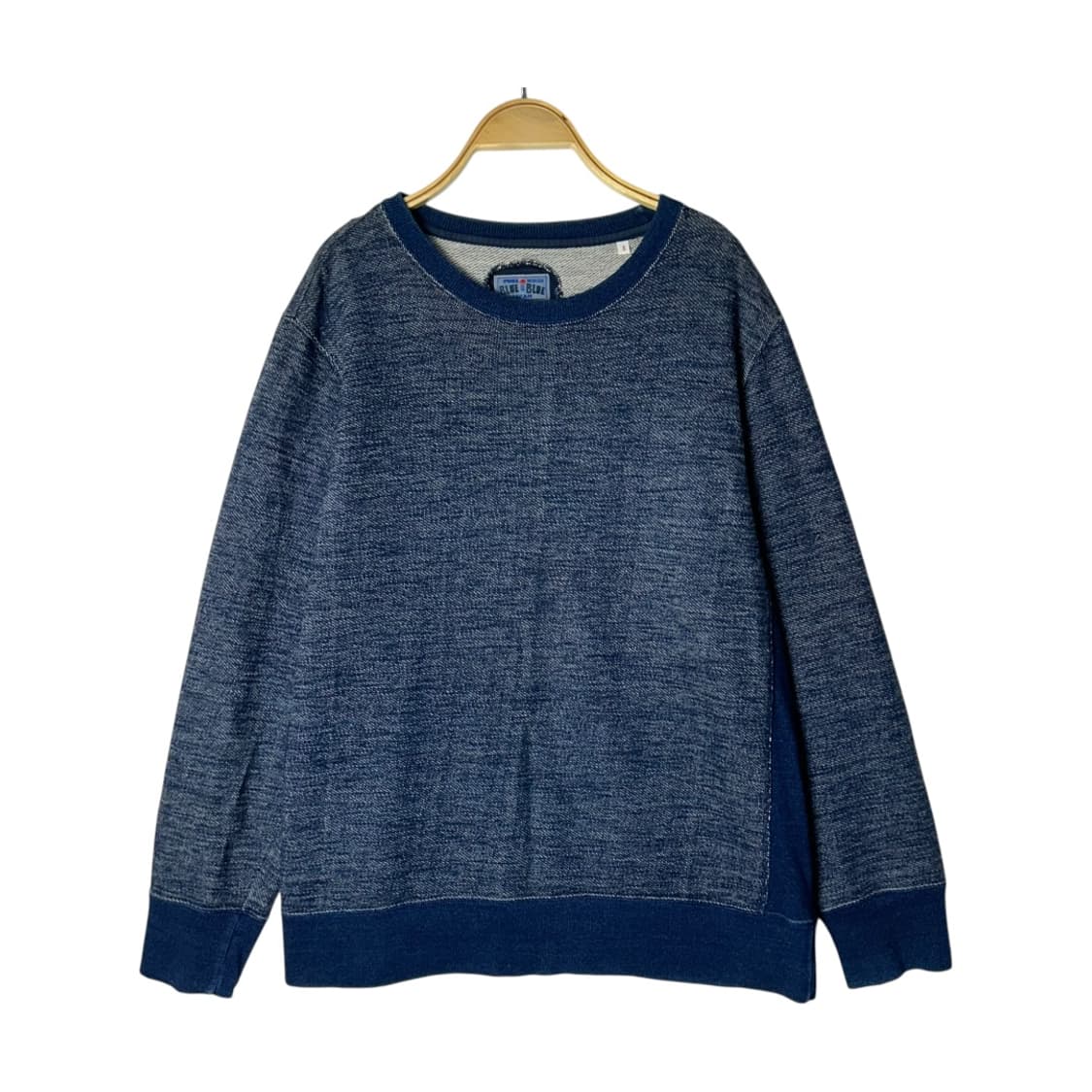 [BLUE BLUE JAPAN] 블루블루재팬 인디고 스웻 맨투맨 상품이미지1