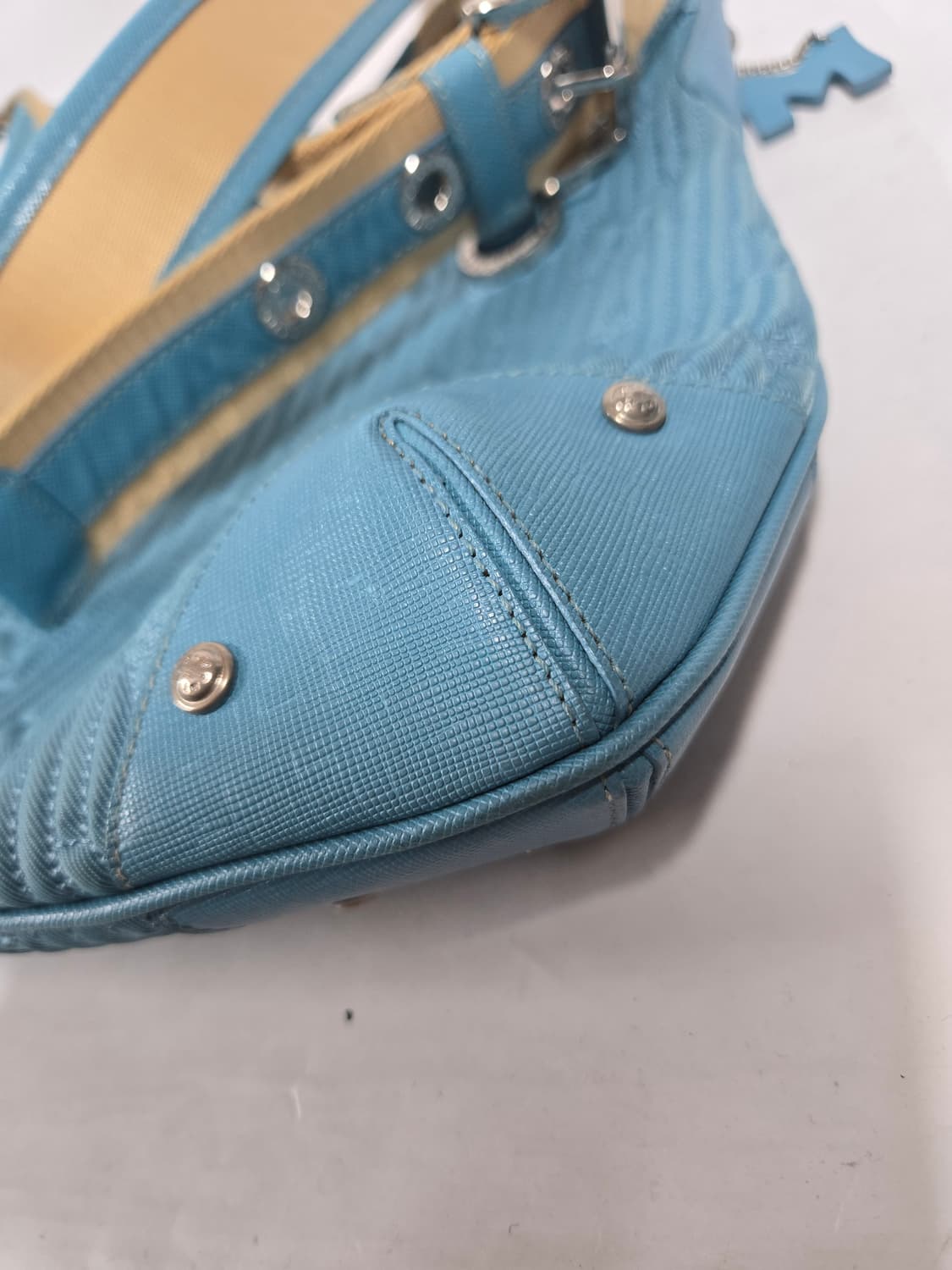 메트로시티 블루 숄더백 크로스백 상품이미지5