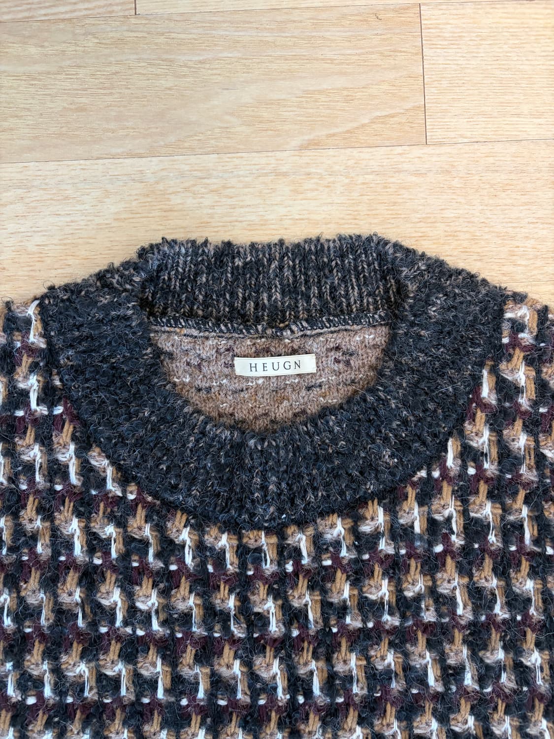 Heugn 울 모헤어 믹스 니트 상품이미지6