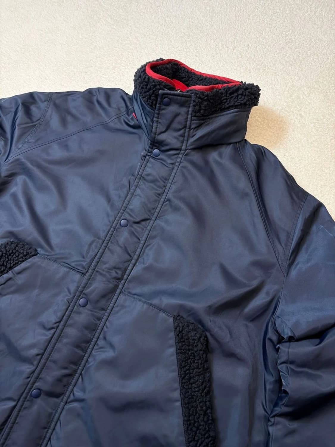 솔리드옴므 19FW 리버시블 부클 무스탕 점퍼 PN6079    상품이미지6