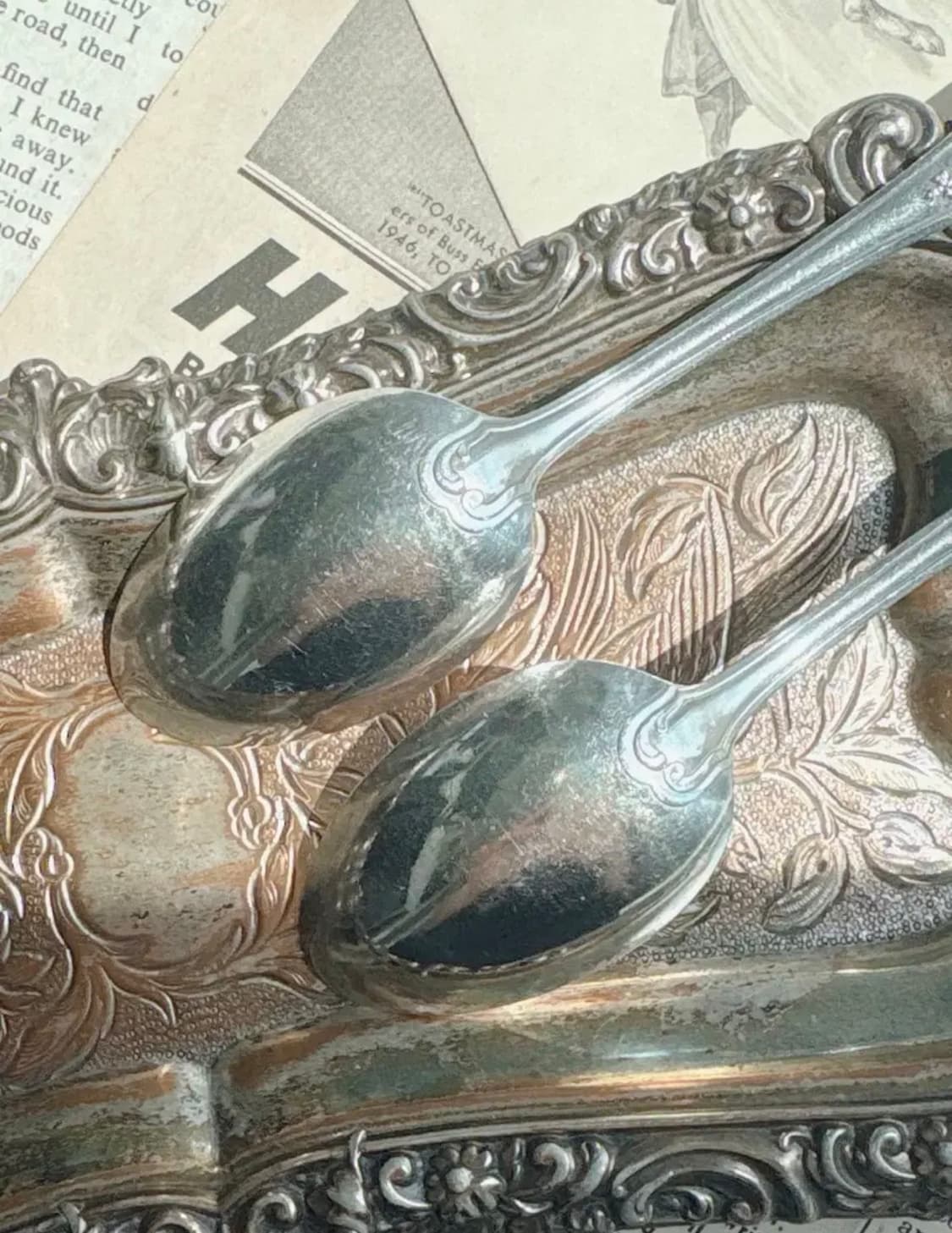 프랑스앤틱 실버플레이트 디저트스푼 상품이미지5