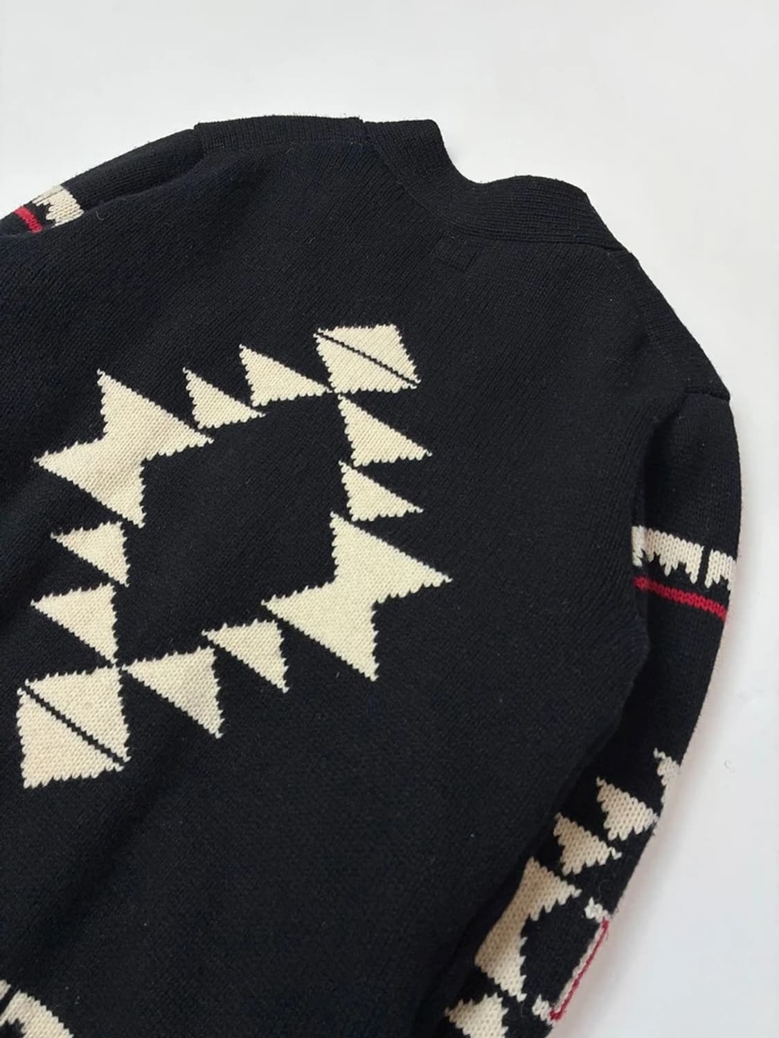 리바이스 00s 양모 코위찬 헤비 레터맨 니트 가디건 PN5308 상품이미지5