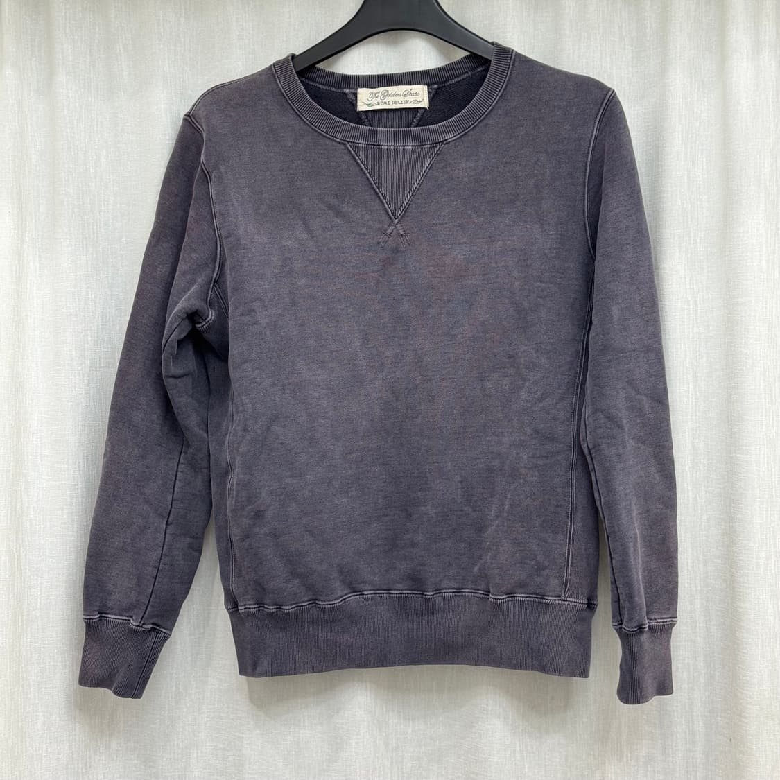 M) 레미릴리프 맨투맨 스웻셔츠 빈티지 워싱 상품이미지1