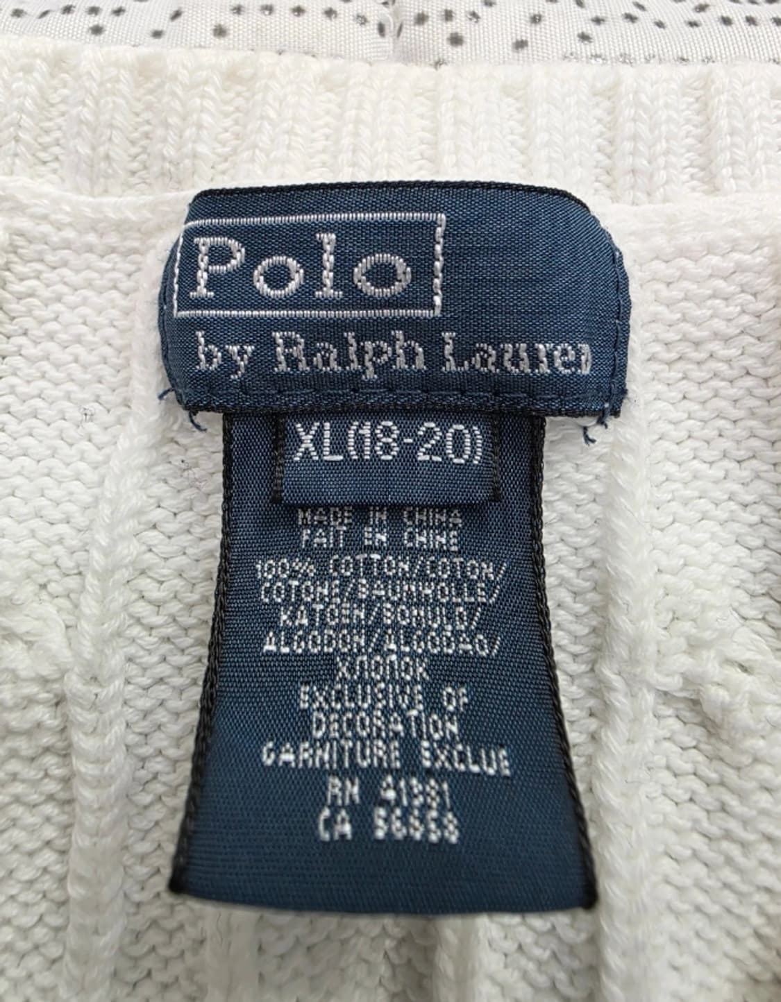 폴로 랄프로렌 케이블 니트 베스트 ~66 상품이미지4