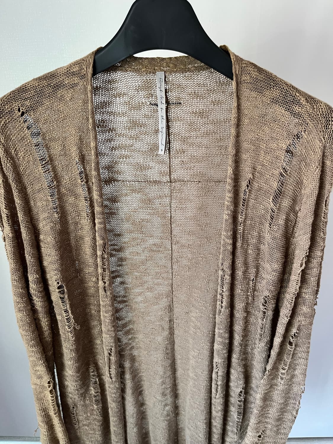 FIRST AID TO THE INJURED LINEN CARDIGAN 상품이미지6