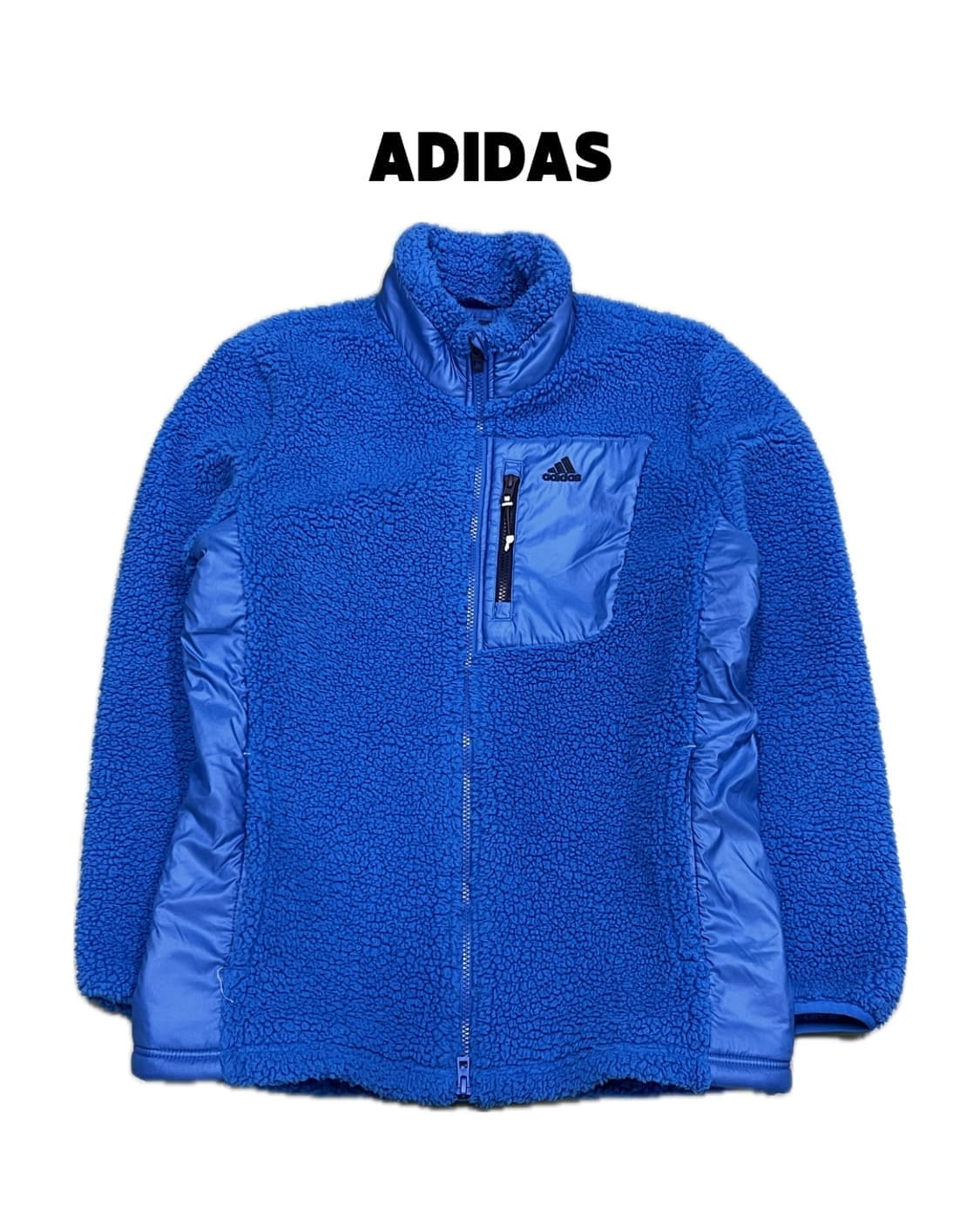 (L) 아디다스 셰르파 양털 뽀글이 후리스 자켓 상품이미지1