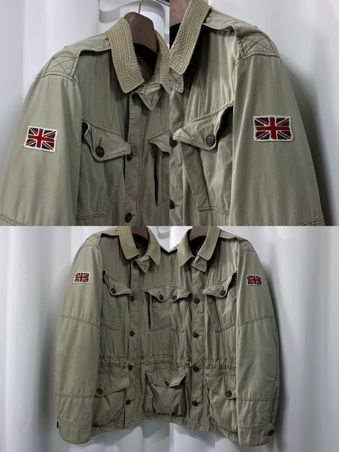 폴로 랄프로렌 유니언잭 유틸리티 M-51 컴뱃 밀리터리 필드자켓 상품이미지5