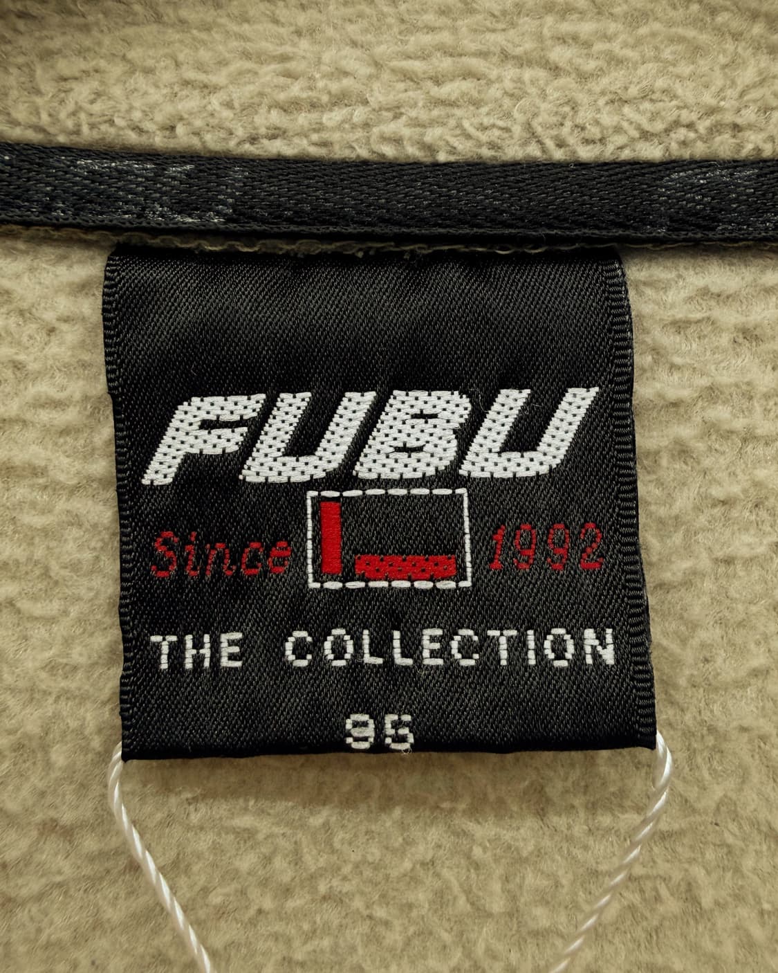 FUBU 00s 아플리케 백로고 플리스 자켓 베이지 상품이미지9