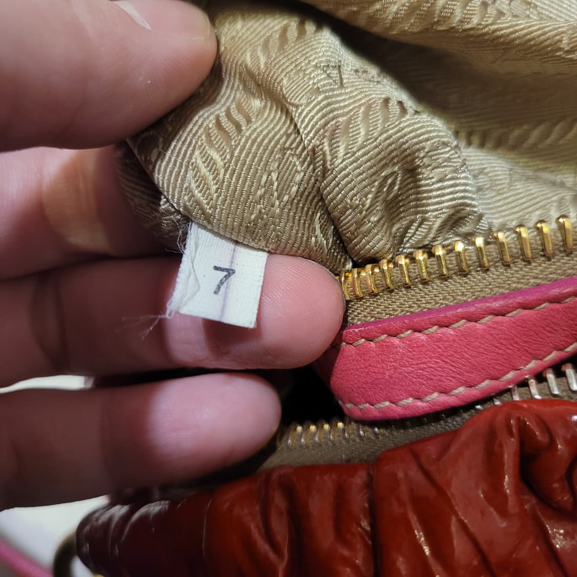 프라다 고프레 레더 숄더백 상품이미지7