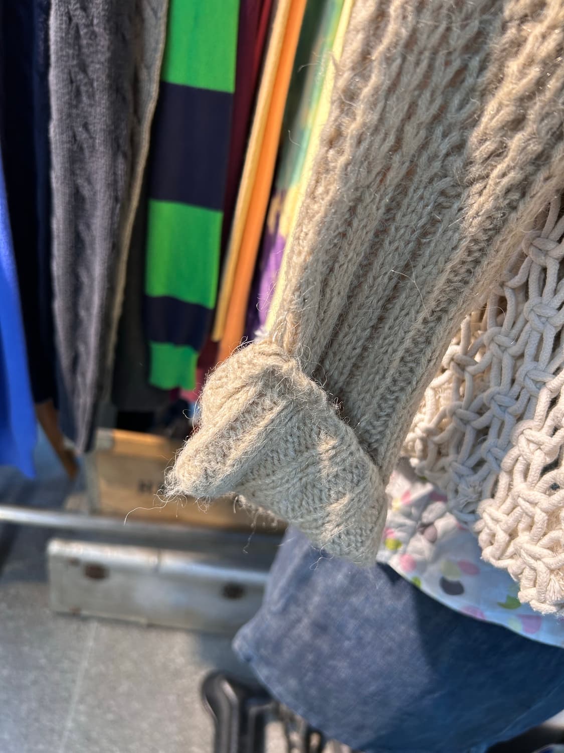 Vintage y2k Knit Cardigan 상품이미지4