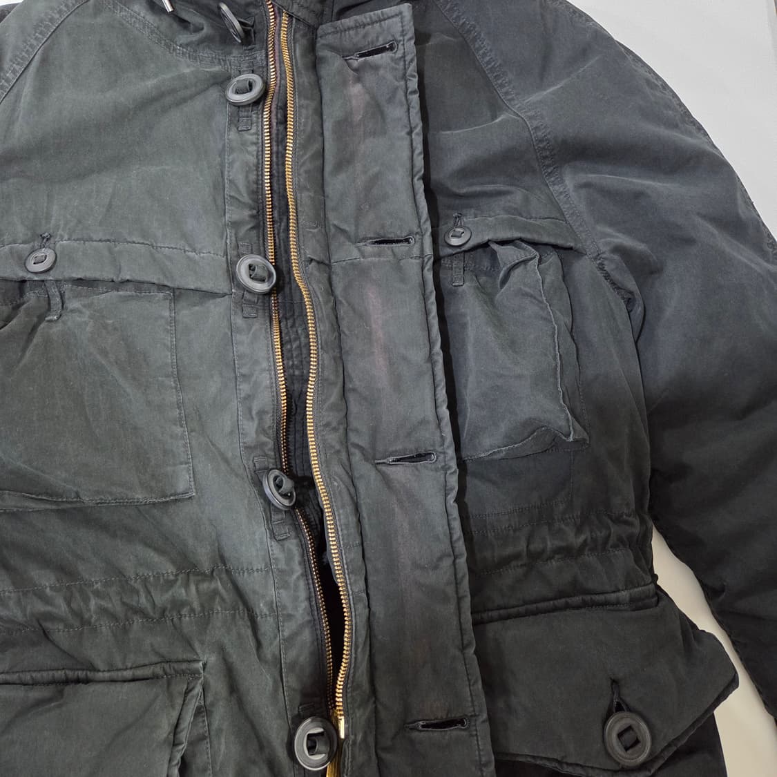 데님앤서플라이 밀리터리 패딩 XS 상품이미지5