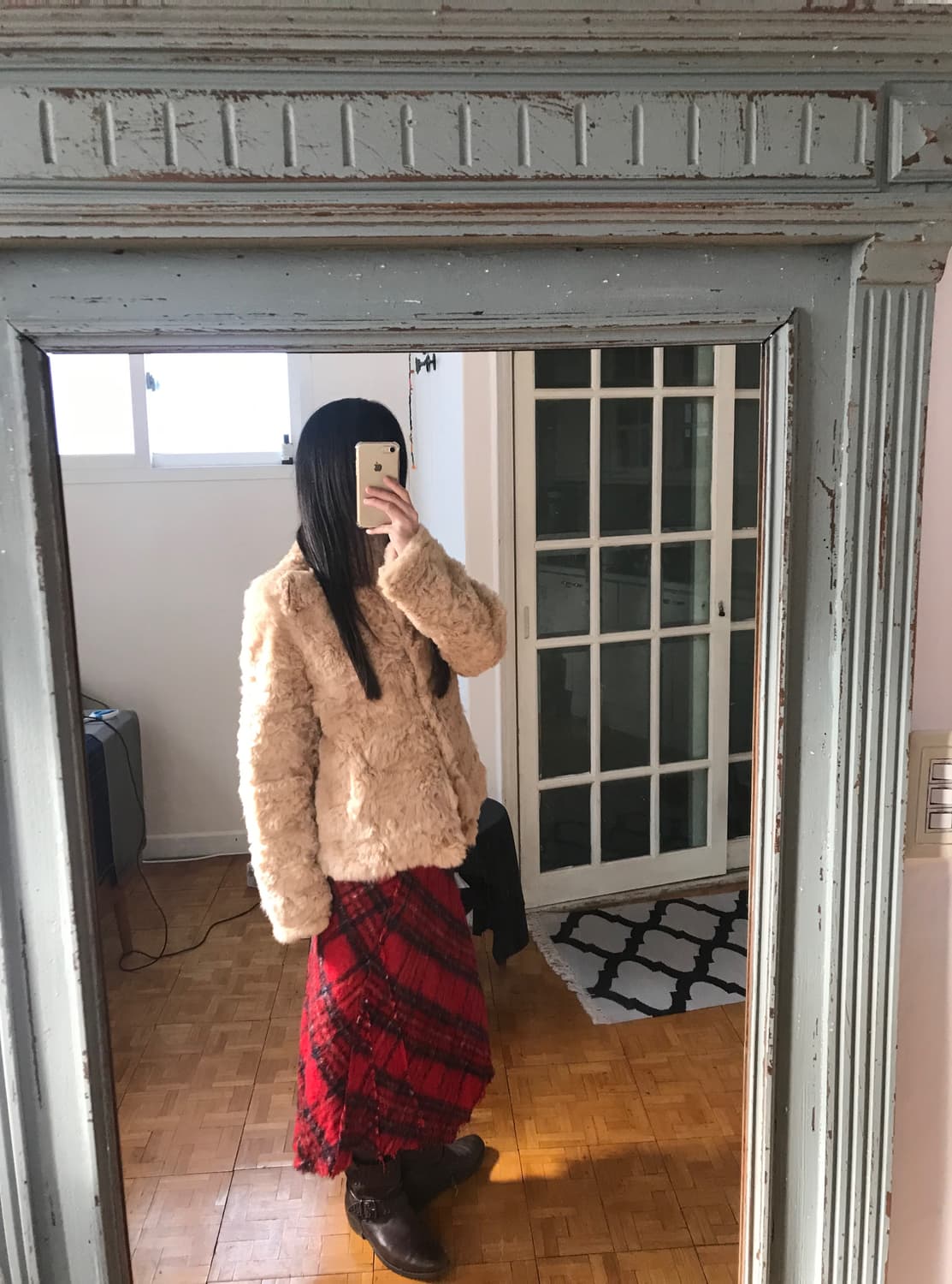 vintage rabbit fur jacket 상품이미지5