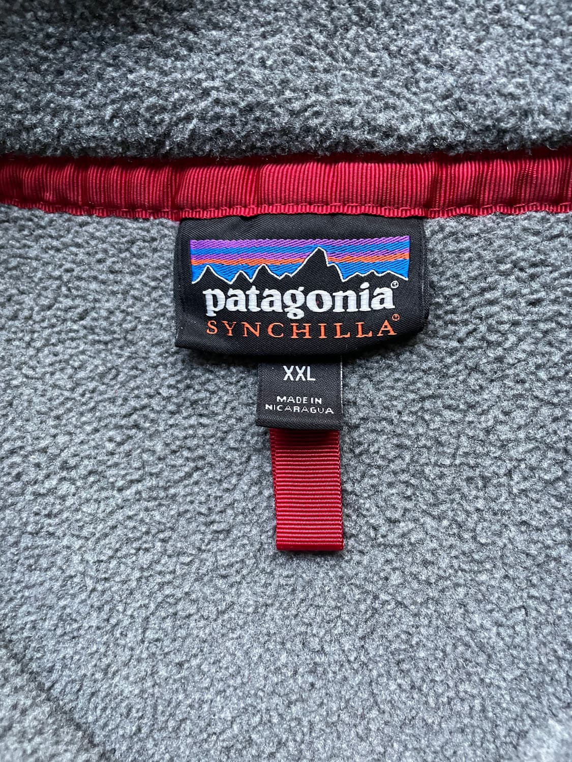 파타고니아 신칠라 니켈 네이비 그레이 플리스 patagonia 상품이미지3