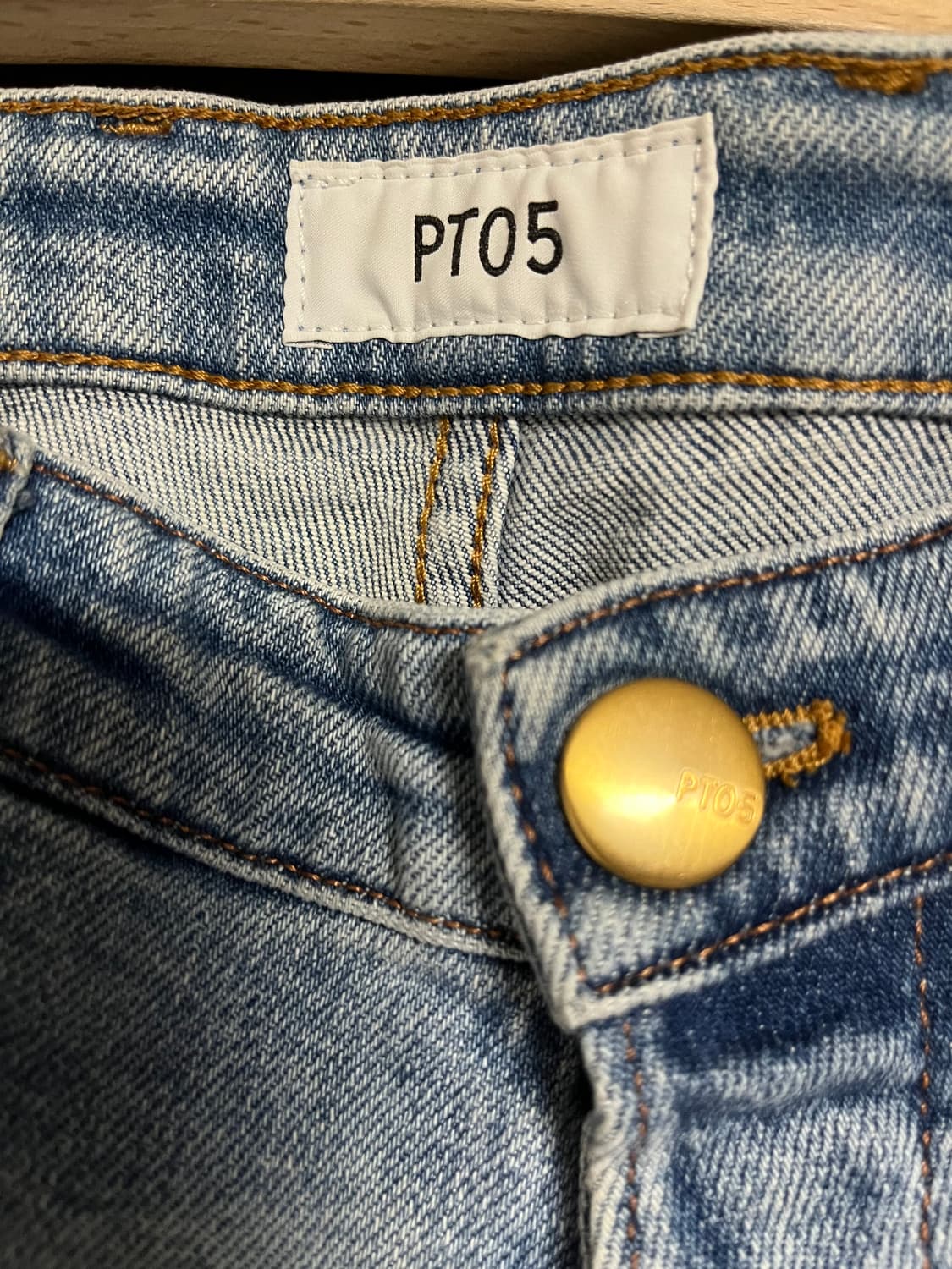 한섬 PT05 연청 청바지 32사이즈 상품이미지3