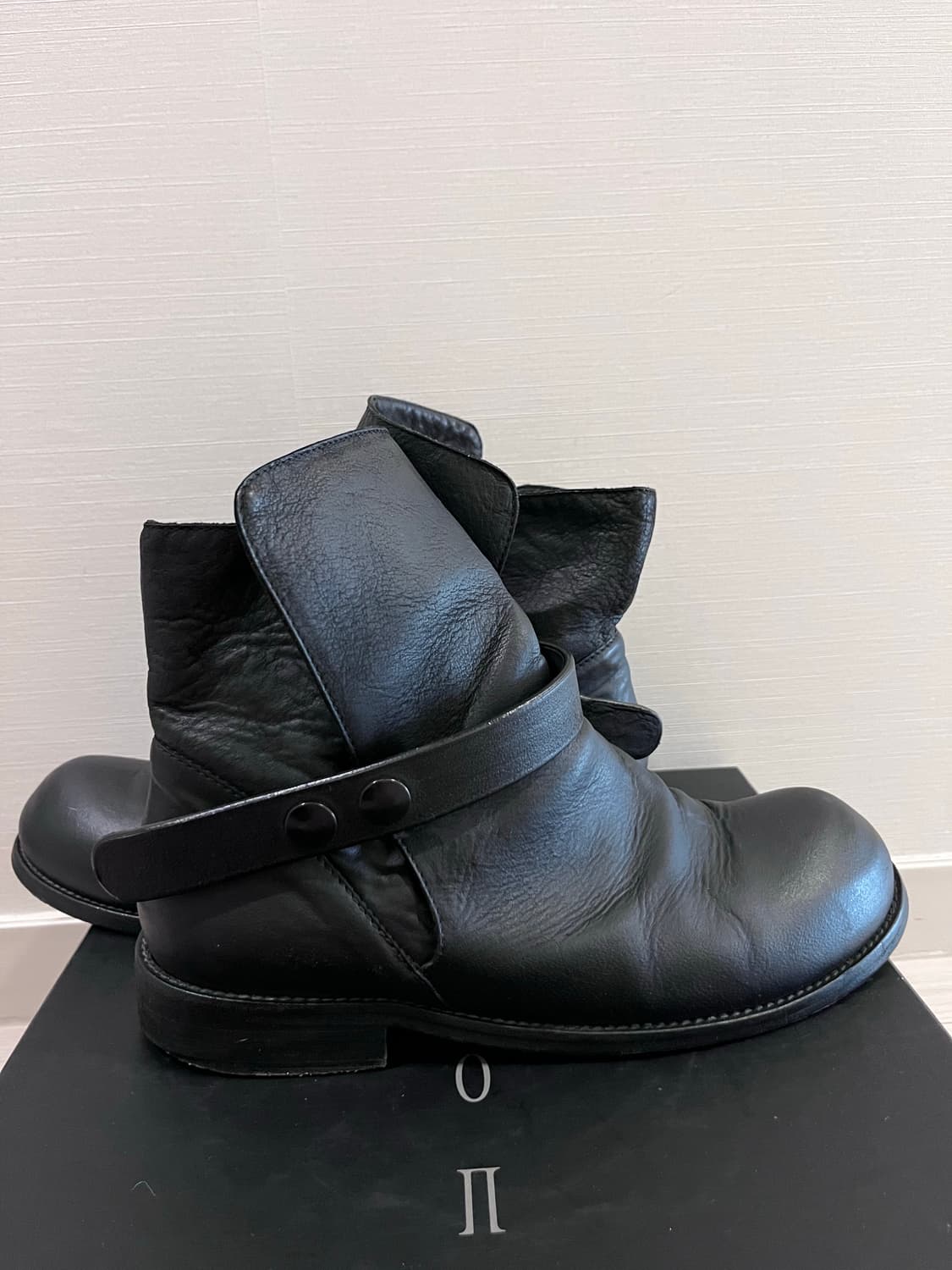 [41] 09 Rick Owens 카우 리버시블 부츠 상품이미지1