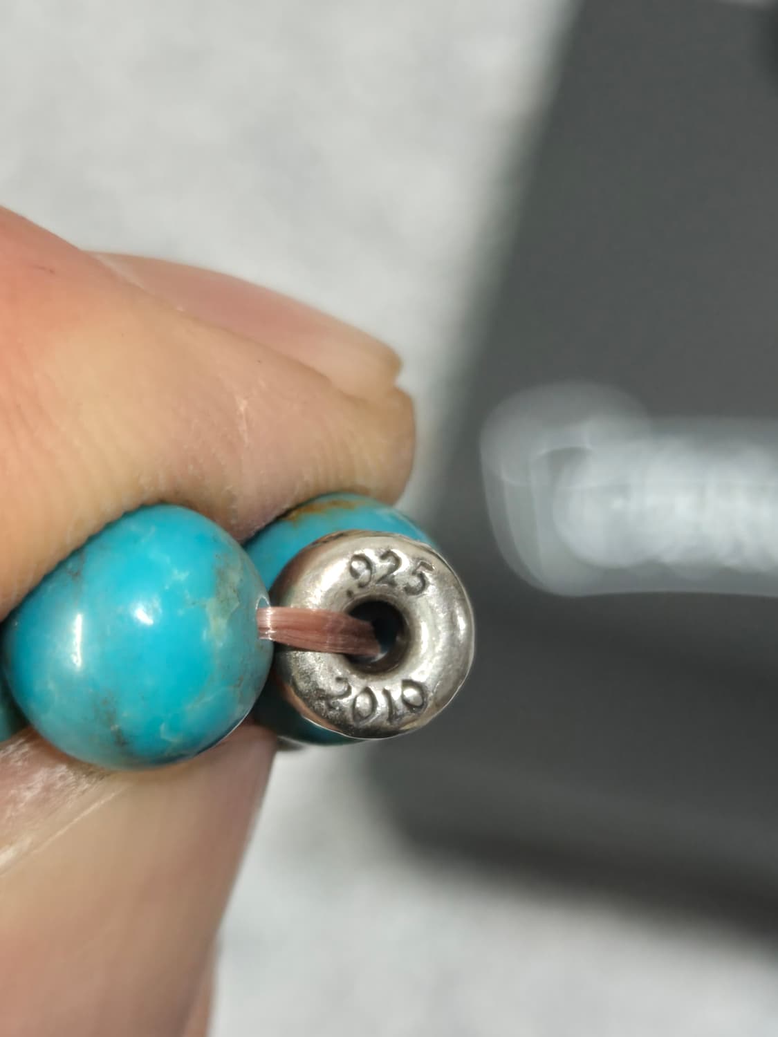 크롬하츠 터키석 베이비 비즈 팔찌(정품) 상품이미지4