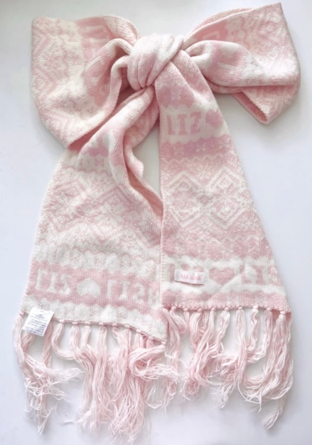 리즈리사 히메갸루 달천깔 딸기우유 노르딕 머플러 핀터 상품이미지1