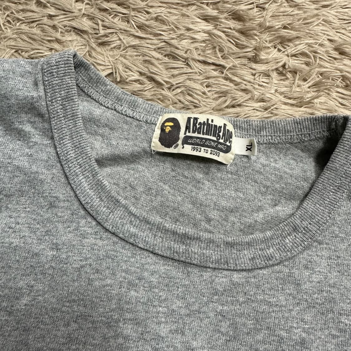 베이프 bape 유인원 프린팅 숏 슬리브 티셔츠 상품이미지4