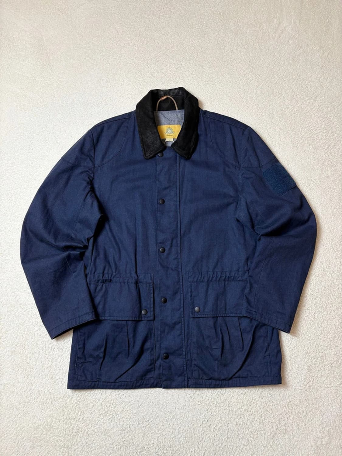 바스통 유틸리티 카라 배색 비데일 자켓 PN6609 상품이미지1