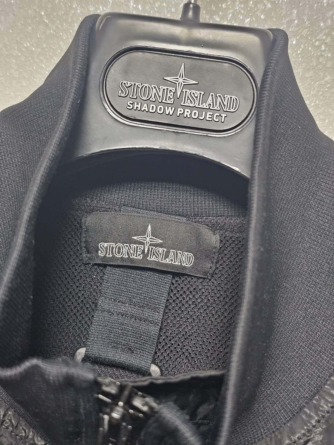 스톤아일랜드 쉐도우프로젝트 스트라이프 나일론메탈 자켓 상품이미지5