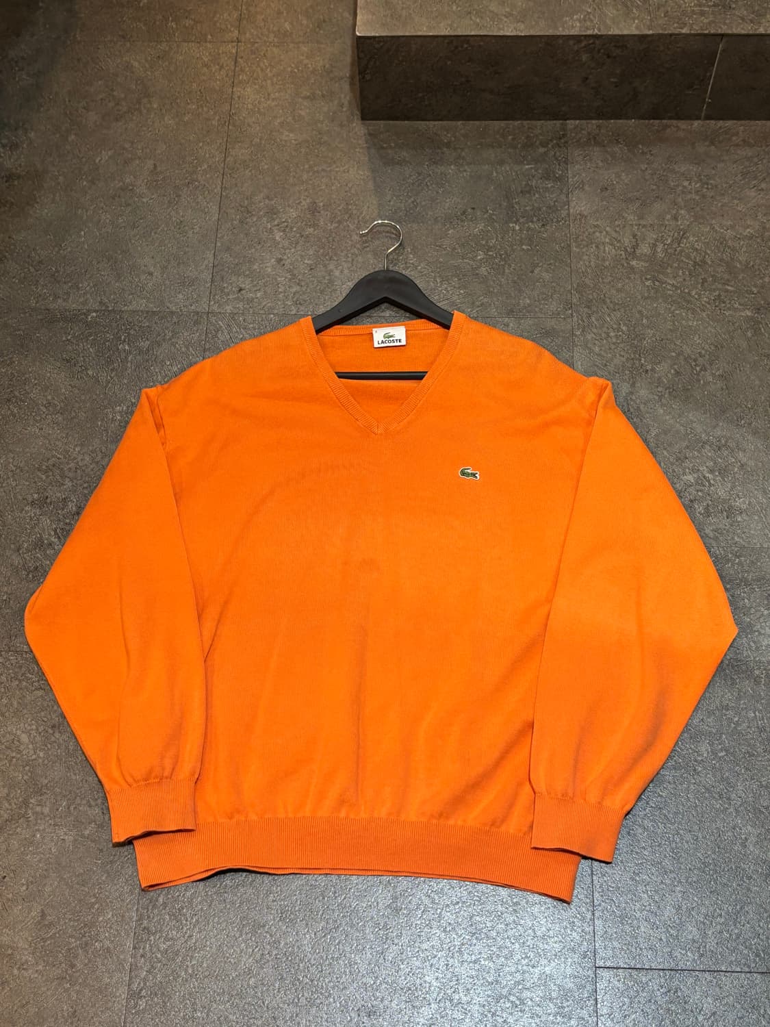 라코스테 브이넥 니트 8사이즈 상품이미지2