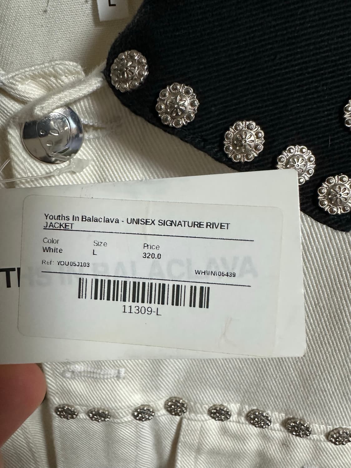 Youths in balaclava 웨스턴 데님 자켓 L 상품이미지8