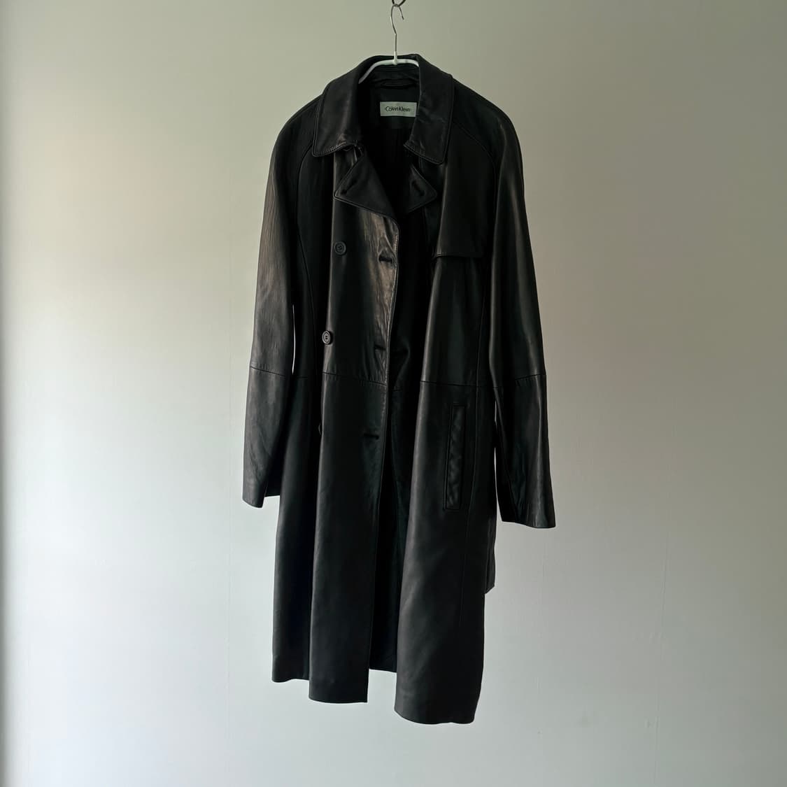  ▫️Ck Leather Double Coat 상품이미지1