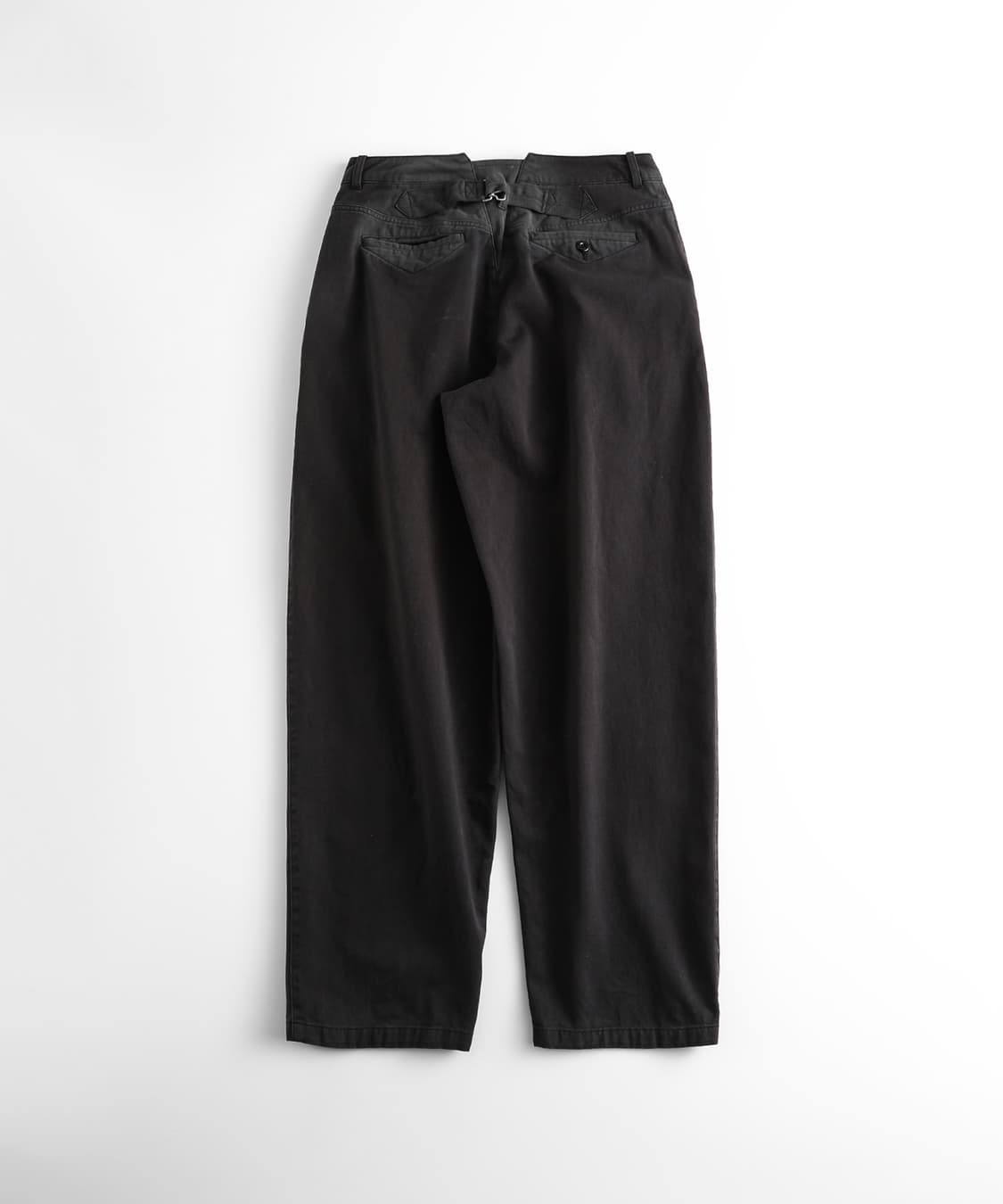 비헤비어 프렌치 트라우저 블랙 3 상품이미지2