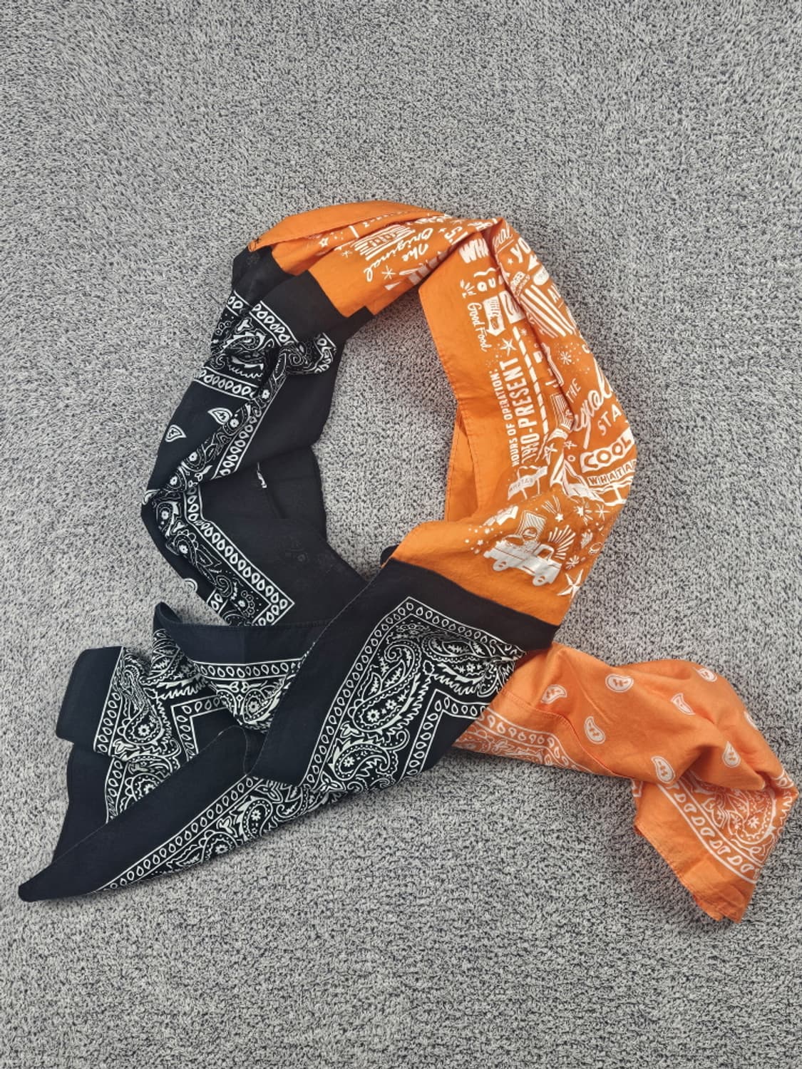 반다나 리워크 커스텀 스카프 머플러 / 10426 상품이미지6