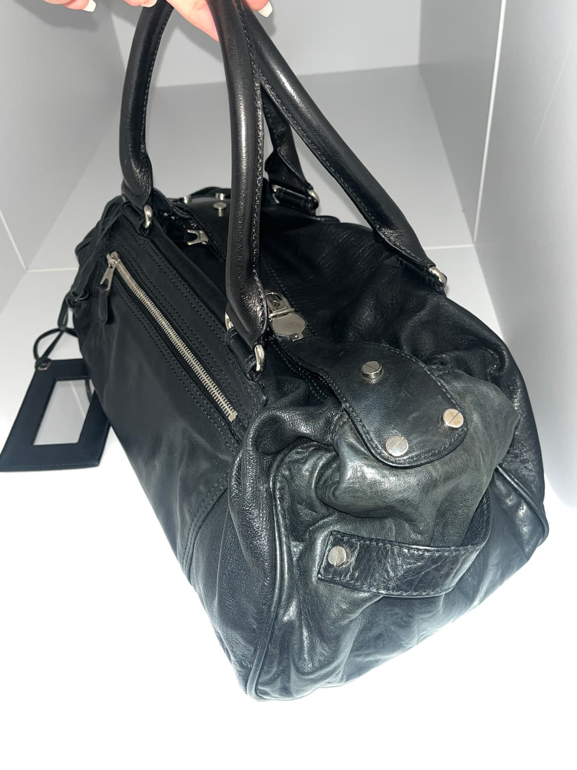 발렌시아가 빈티지 볼링백 상품이미지4