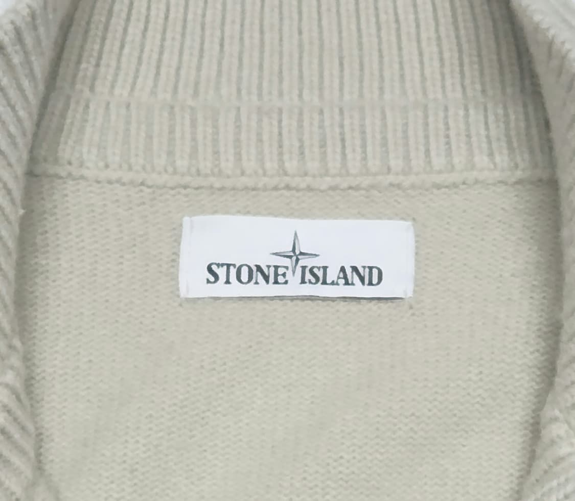 (정품) 스톤아일랜드 와펜 하프집업 니트 상품이미지4