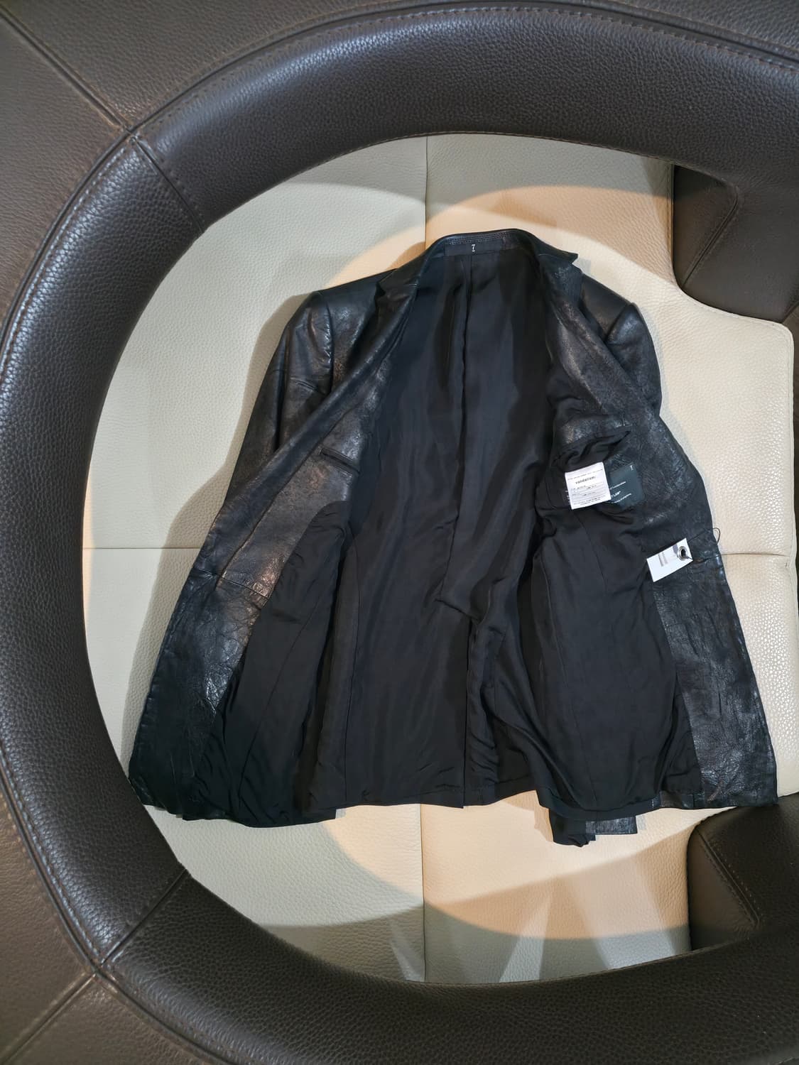 Julius_7  13ss  vandalism leather blazer 상품이미지5