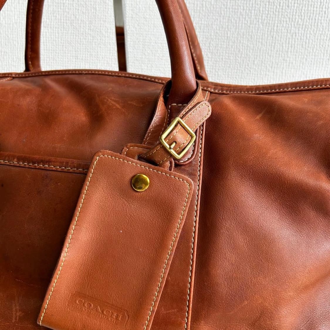 OS) 90s USA 올드코치 보스턴백 상품이미지3