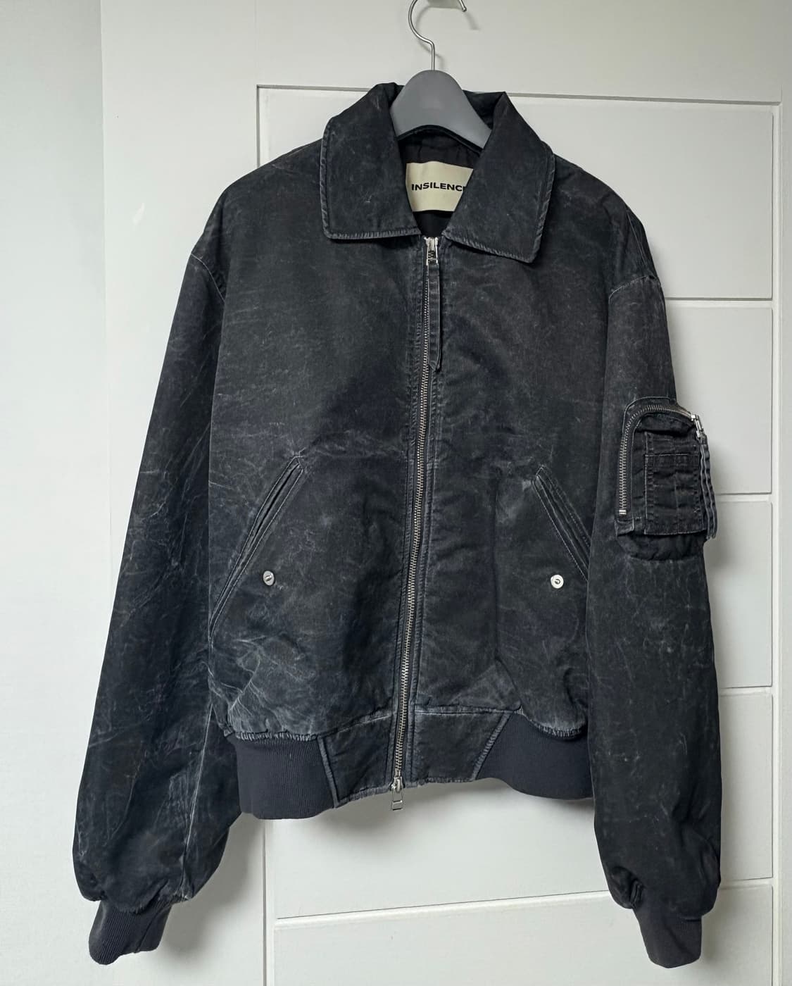 인사일런스 피그먼트 워시드 MA-1 INK 상품이미지1