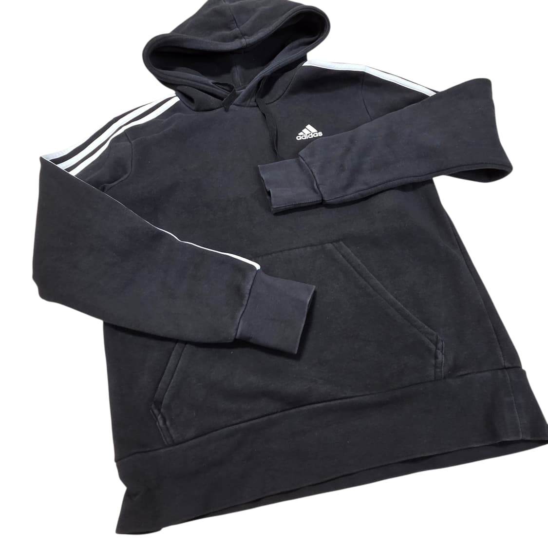 Adidas 아디다스 에센셜 프렌치 테리 후드 티셔츠 상품이미지2