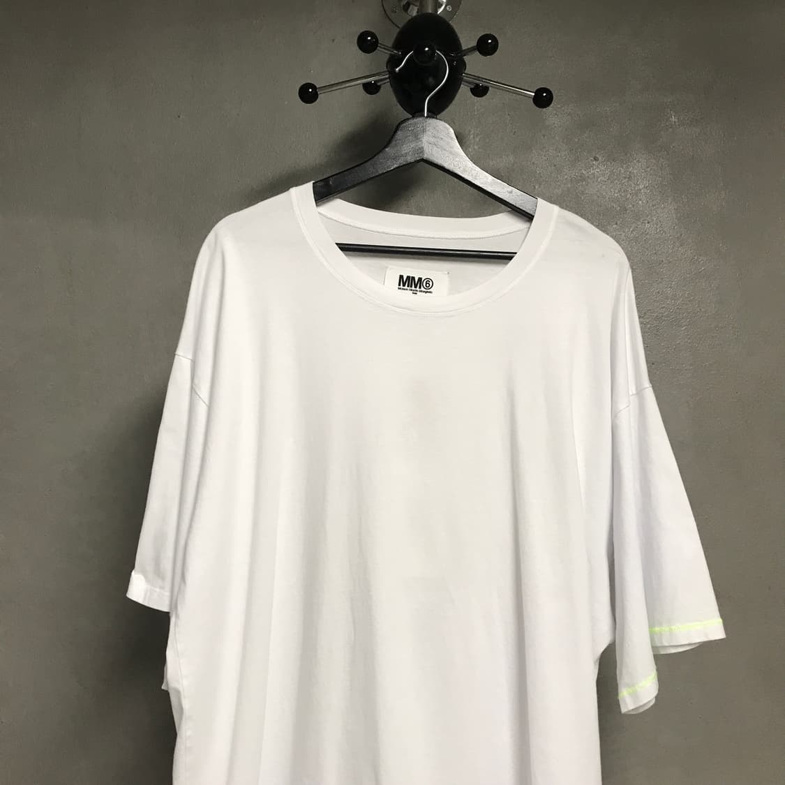 MM6 마르지엘라 반팔 티셔츠 화이트 XS(W) 상품이미지2