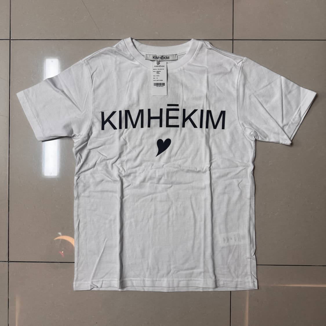 김해김 하트 티셔츠 XS 상품이미지2