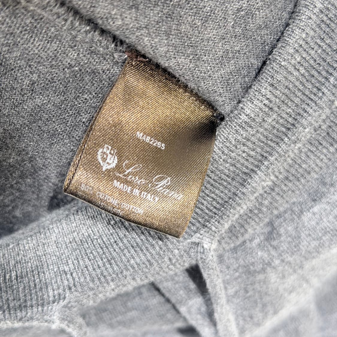 (A+/M) / 로로피아나 캐시미어 판타플랫 트레이닝 팬츠 그레이 상품이미지6