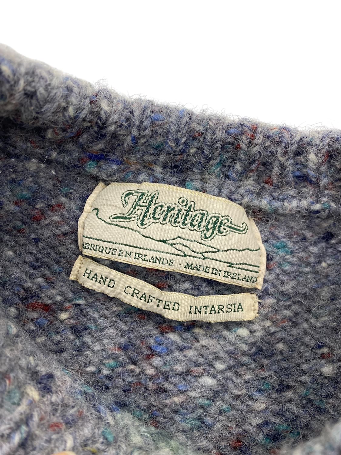 헤리티지 핸드니트 울 스웨터  상품이미지7