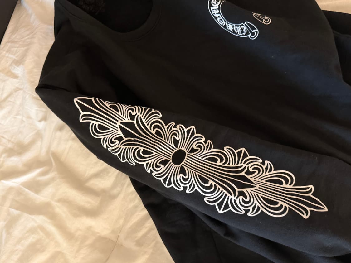 (새상품급) 크롬하츠 홀스슈 맨투맨 스웨트셔츠 L 상품이미지9