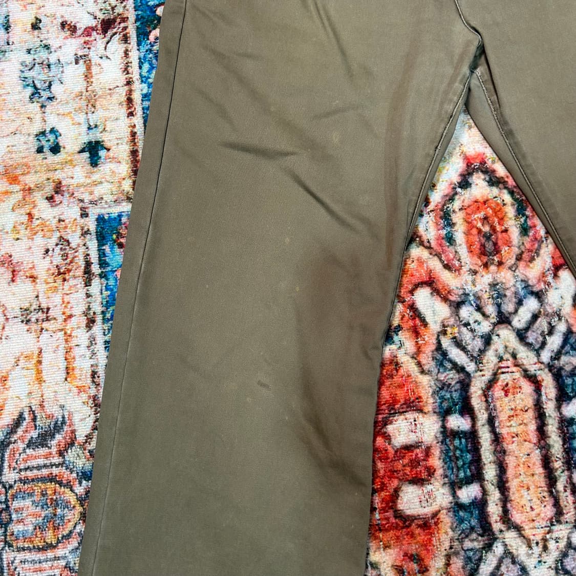 [31] 00s 리바이스 실버탭 올리브 코튼 팬츠  상품이미지4