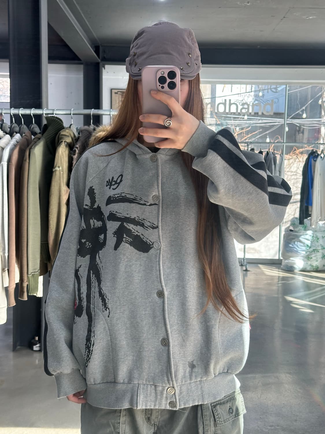 에코언리미티드 오리엔탈 코튼 후드바시티자켓 상품이미지2