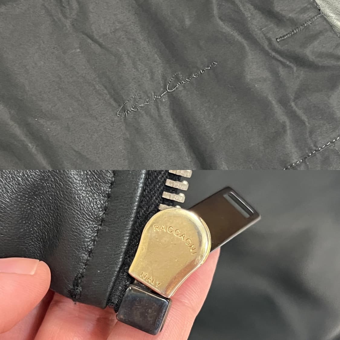 릭오웬스 13FW 바우하우스 몰리노 레더 자켓 상품이미지5