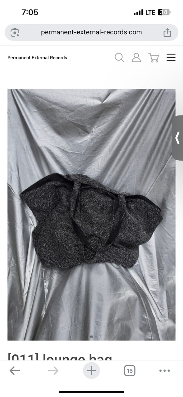 머듈 라운지백 블랙 상품이미지1